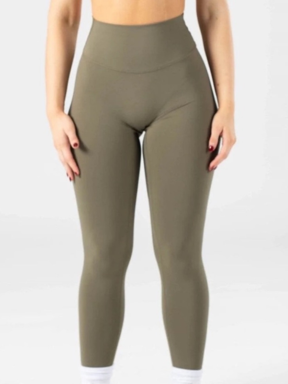Paragon Original High Rise Sculptseam Legging Everglades Green Womens Size Small